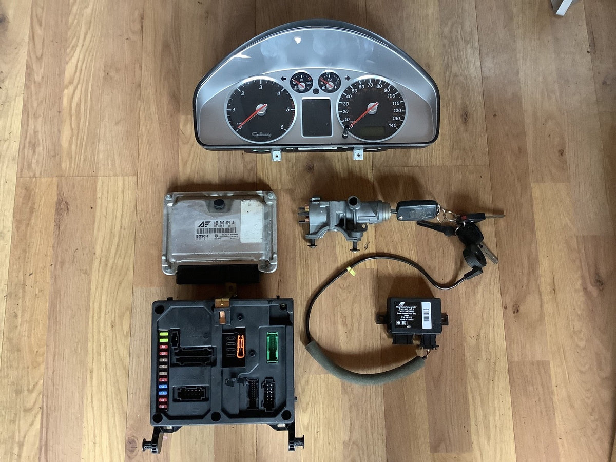 VOLKSWAGEN SHARAN FORD GALAXY 1.9 TDI ECU KIT 0281011143 2000 20062