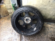 FORD FIESTA  ST BLACK ALLOY WHEEL AND TYRE 17" C1BC TBFC7