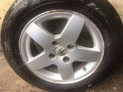 PEUGEOT 207 ALLOY WHEEL 15'' 9651016580 TYRE 185X65X15  2006 20120