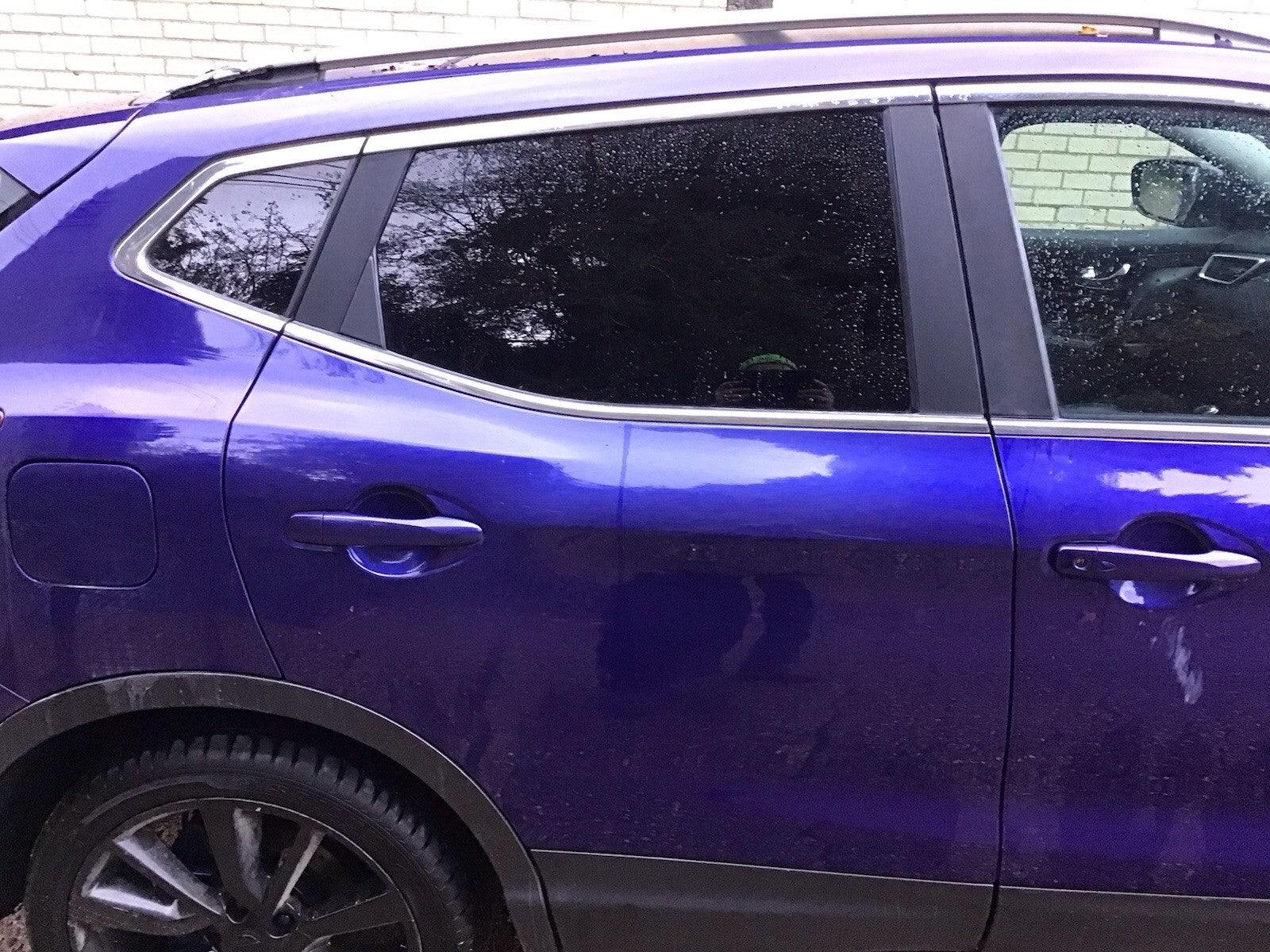 NISSAN QASHQAI J11 DRIVER SIDE REAR DOOR INK BLUE METALLIC BRN 2014 20200
