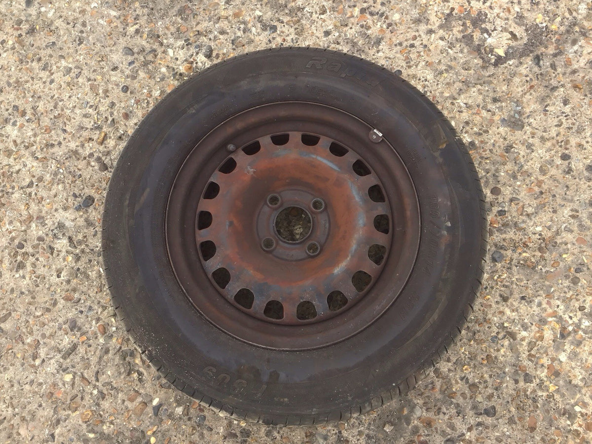 VAUXHALL CORSA D SPARE WHEEL 14'' STEEL RIM TYRE 185X70X14 2006 20140