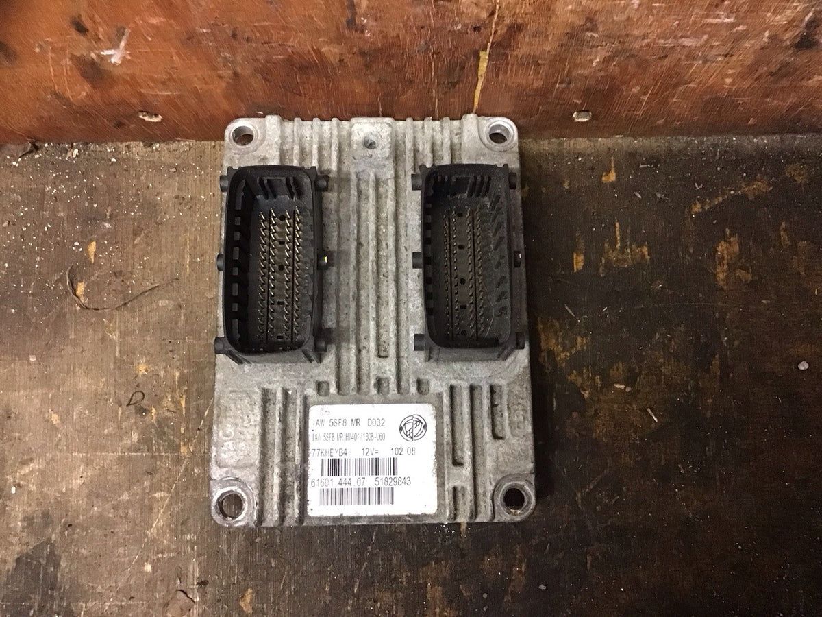 FIAT 500 1.2 PETROL ECU ENGINE CONTROL 51829843 2008 20155