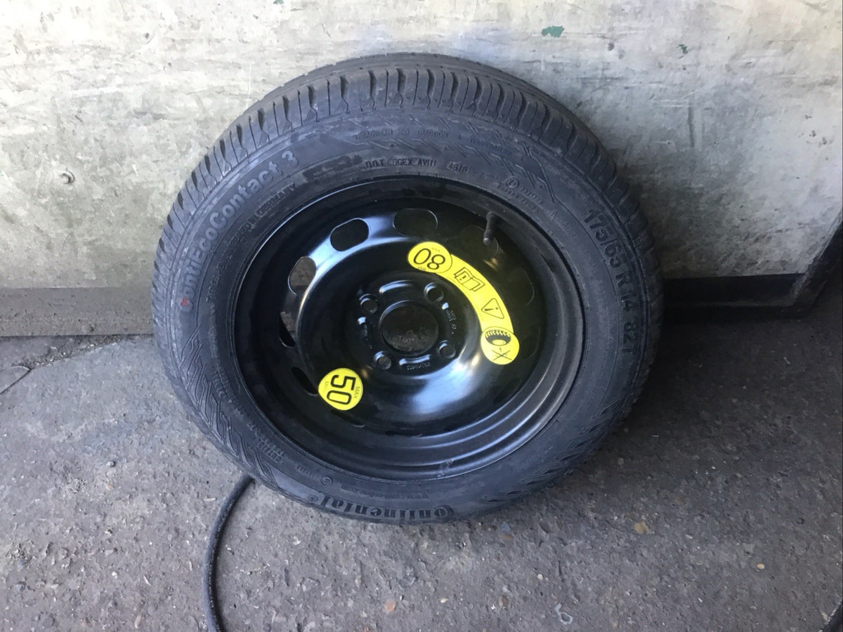 FORD FIESTA MK7 SPARE WHEEL 14'' STEEL RIM TYRE 175X65X14 2009 20171