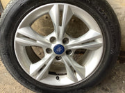 FORD FOCUS MK3 ALLOY WHEEL 16'' CM5C 1007 AXA TYRE 215X55X16 2011 20182