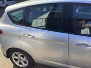 FORD C MAX DRIVER'S SIDE REAR DOOR MOONDUST SILVER 2010 20150