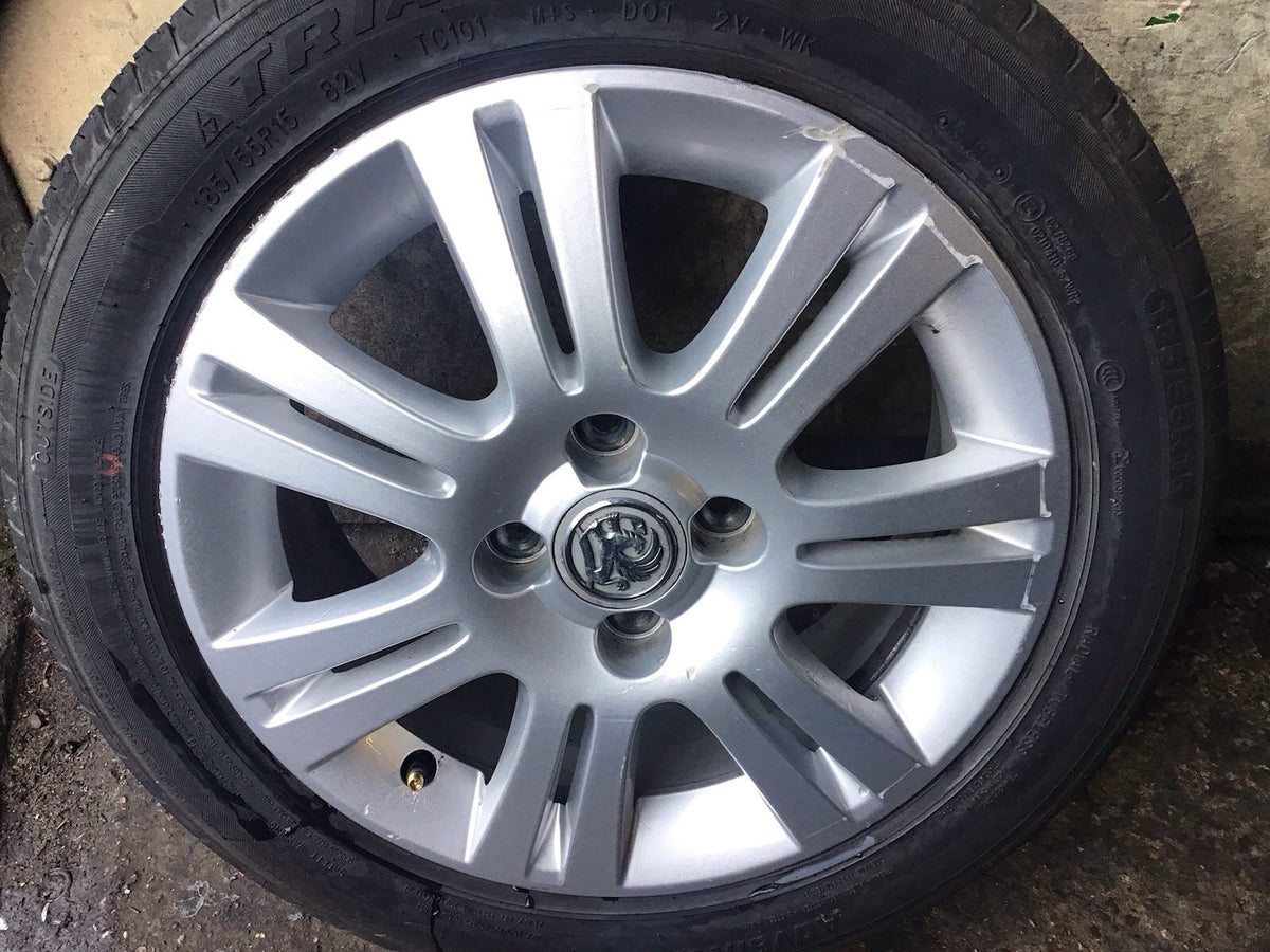 VAUXHALL CORSA C ALLOY WHEEL 15'' TYRE 185X55X15 13226744 2006 20144