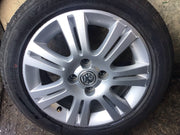 VAUXHALL CORSA C ALLOY WHEEL 15'' TYRE 185X55X15 13226744 2006 20144