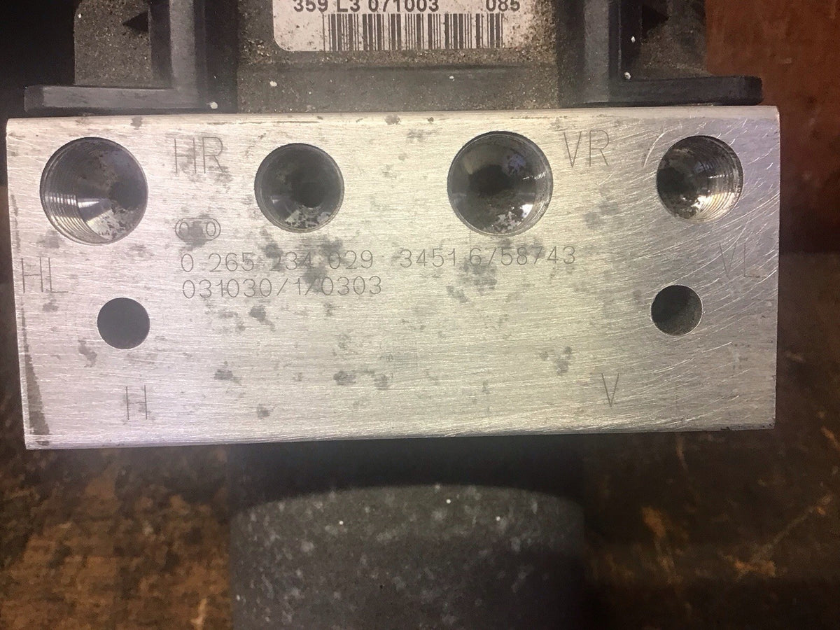 BMW 5 SERIES E60  ABS PUMP MODULE 0265234029 34516758743 2003 200712