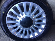FIAT 500 ALLOY WHEEL 15" 51845435 WITH TYRE 185X55X15 2008 20212