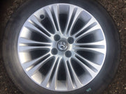 VAUXHALL CORSA ALLOY WHEEL 16'' 13298019 AND TYRE 195X55X16 2006 20142