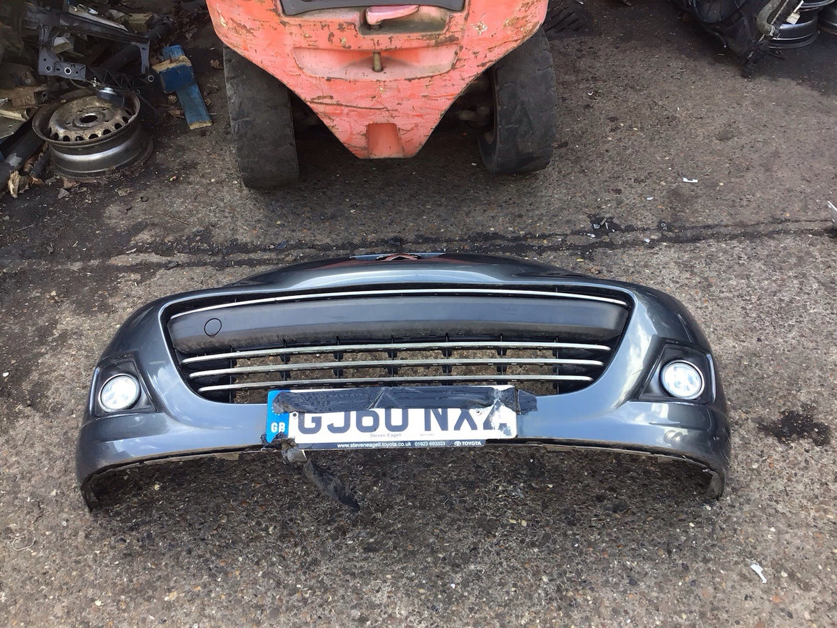 PEUGEOT 207 FRONT BUMPER GREY GALLIUM  PAINT CODE KTB  2010 20121
