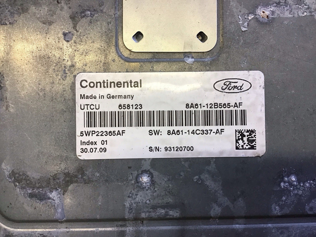 FORD FIESTA MK7 1.4 AUTOMATIC GEARBOX CONTROL MODULE ECU 8A61 12B565 AF 2009 123