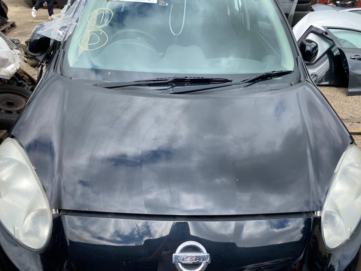 NISSAN MICRA K13  BONNET BLACK  PAINT CODE KH3 2010-20179