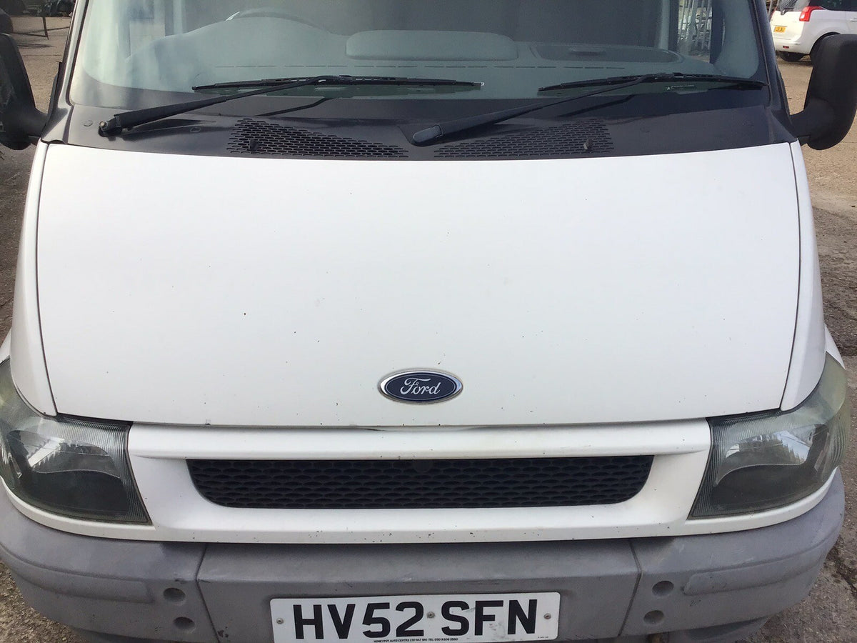 FORD TRANSIT MK6 BONNET WHITE 2001 20064
