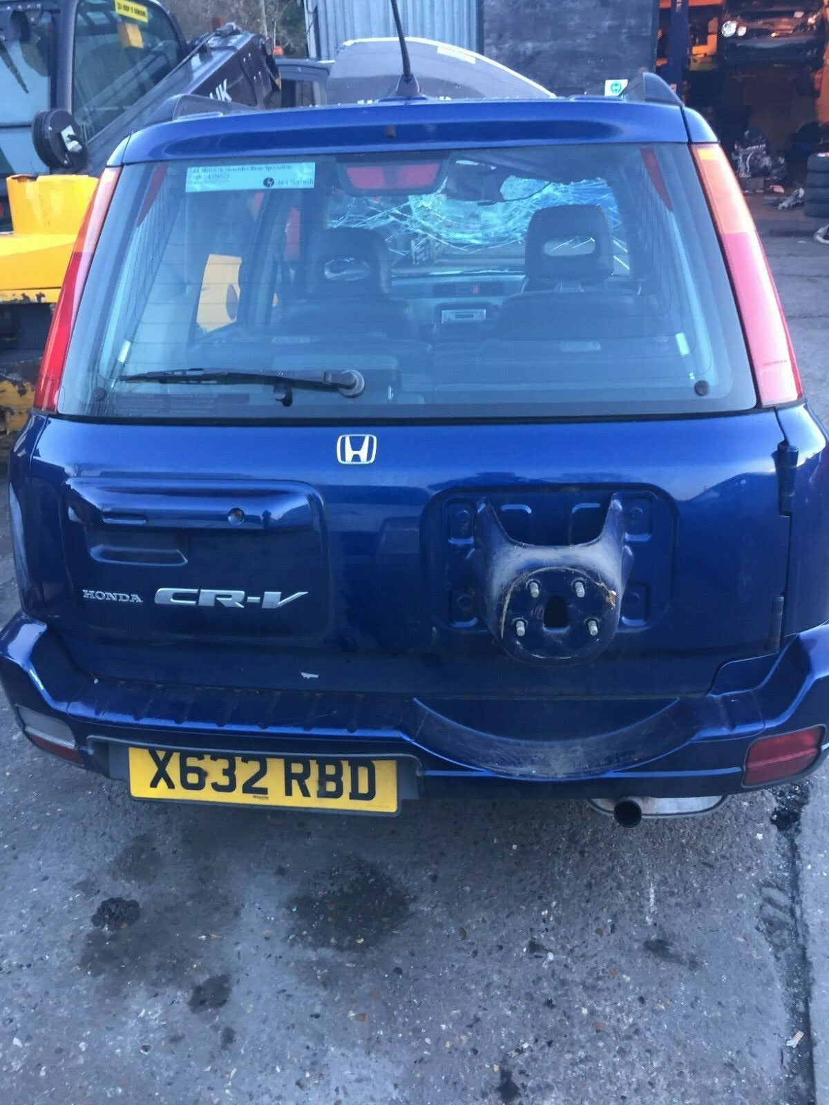 HONDA CRV MK1 TAILGATE IN METALLIC BLUE 1995  20010