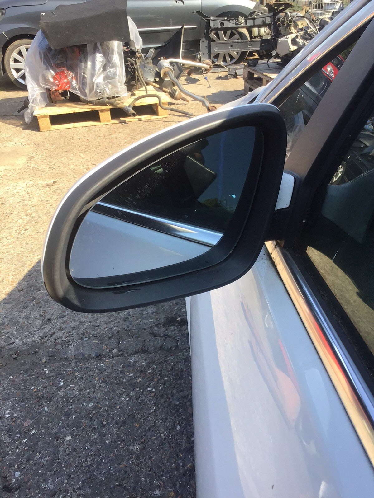 VAUXHALL ASTRA J PASSENGER'S SIDE N/S DOOR MIRROR SUMMIT WHITE Z40R 2010 20147