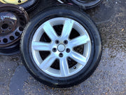VOLKSWAGEN POLO 6R  ALLOY WHEEL 15'' 6Q0601025L WITH TYRE 185X60X15 2009 20150
