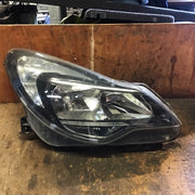 VAUXHALL CORSA D DRIVER'S SIDE HEADLIGHT BLACK INSERT 13446800 2010 20140
