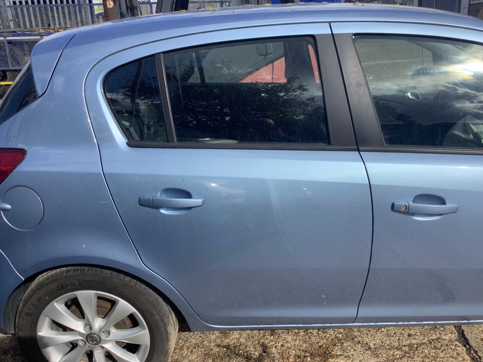 VAUXHALL CORSA D DRIVER SIDE O/S REAR DOOR CRINAN BLUE Z22R 5 DOOR 2006 20141