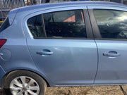VAUXHALL CORSA D DRIVER SIDE O/S REAR DOOR CRINAN BLUE Z22R 5 DOOR 2006 20141