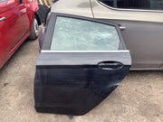 FORD FIESTA MK7 PASSENGER'S SIDE N/S REAR  DOOR IN PANTHER BLACK 2008 20172