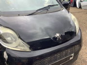 PEUGEOT 107 FACELIFT BONNET IN NOIR CALDERA EXZ 2012-20145