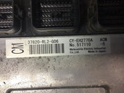 HONDA ACCORD MK8 2.0 PETROL ENGINE CONTROL UNIT ECU 37820 RL2 G06 2009 20153