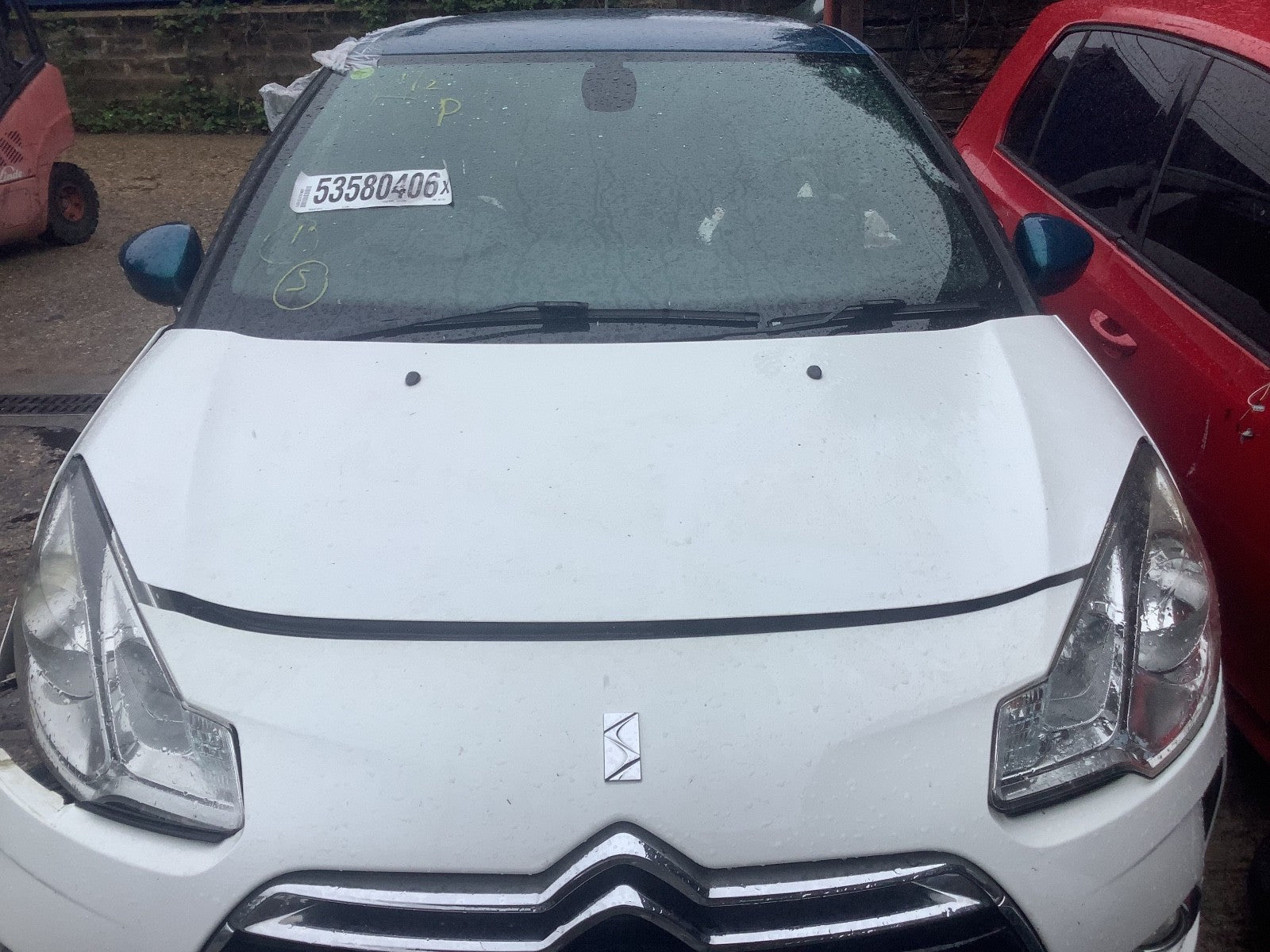 CITROEN DS3 BONNET IN BIANCA WHITE PAINT CODE EWP 2010 20150