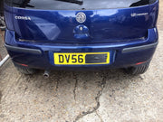 VAUXHALL CORSA C REAR BUMPER IN ULTRABLAU Z21B 2001 20060