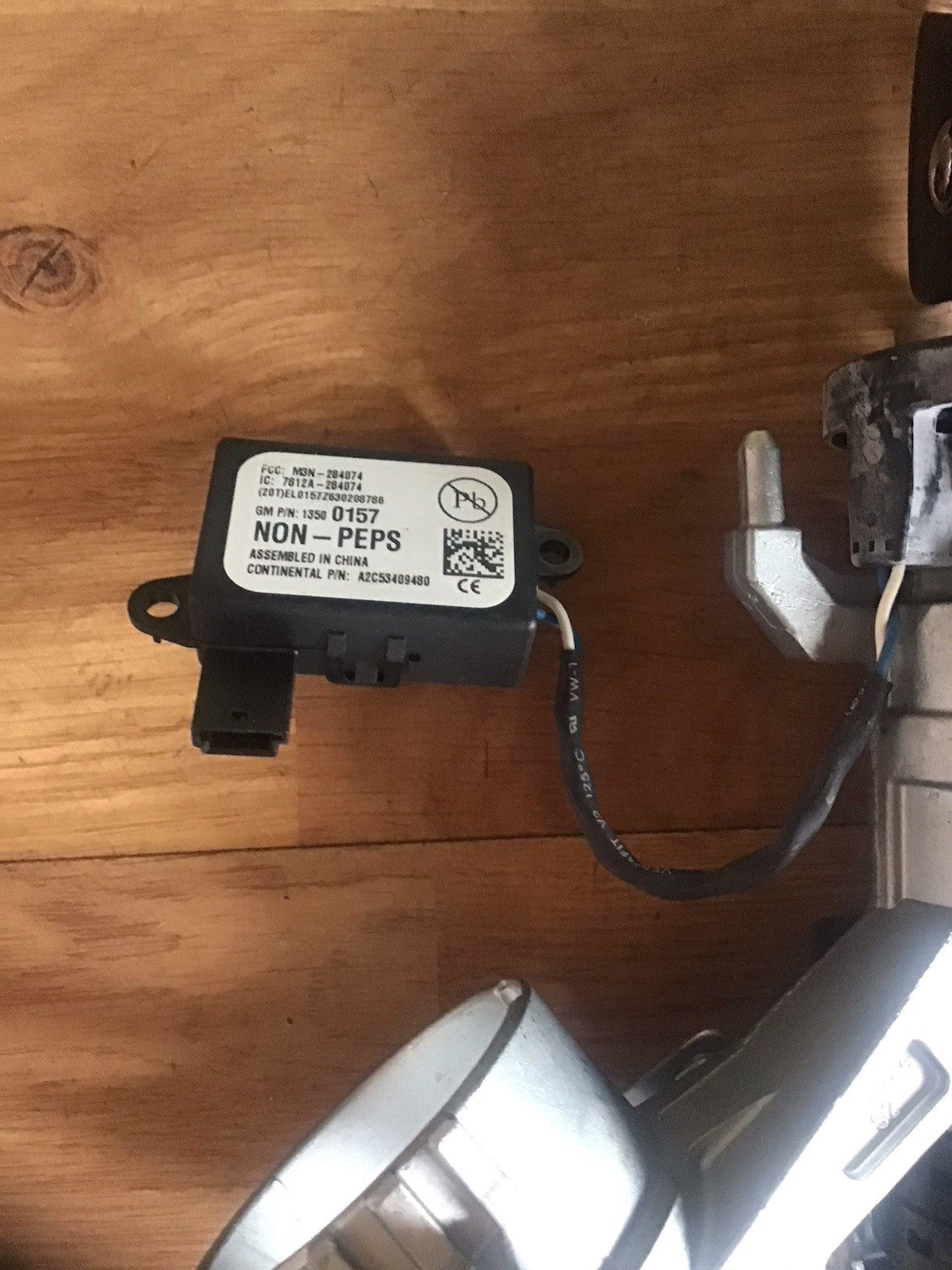 VAUXHALL ASTRA J IGNITION LOCK AND KEY 2010 20156