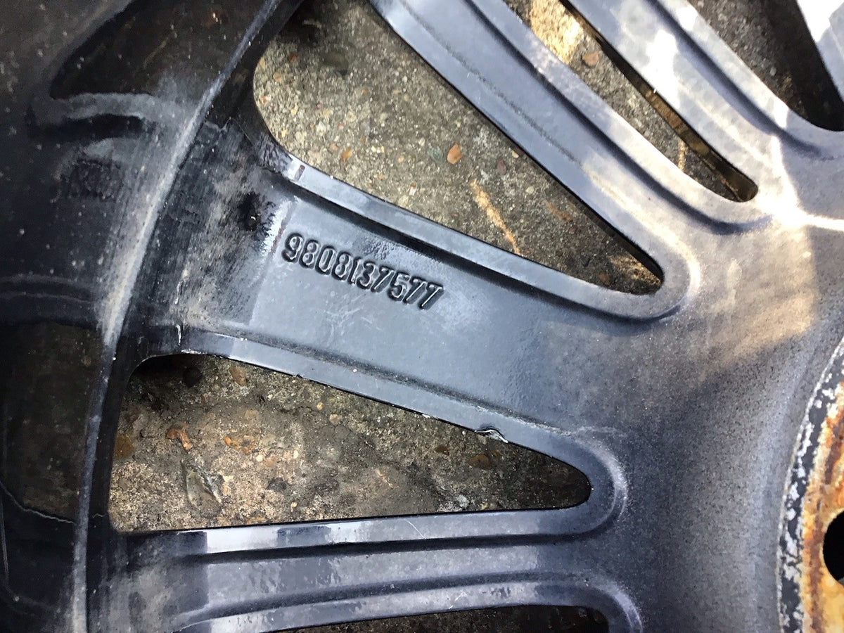 PEUGEOT 208 ALLOY WHEEL 16'' 9808137577 TYRE 195X55X15  2012 201910
