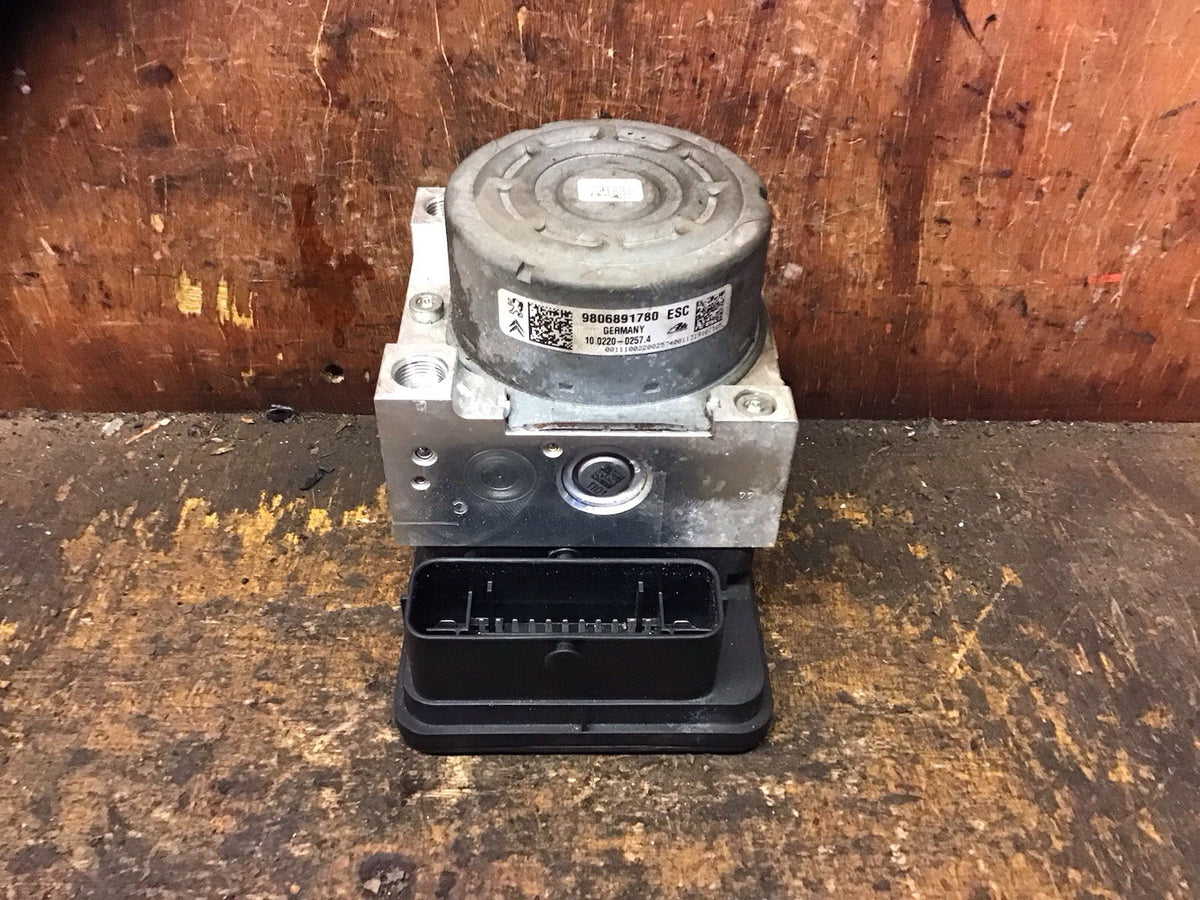 PEUGEOT CITROEN  ABS PUMP MODULE 9806891780 ATE 10.0220 0257.4 2012 20182