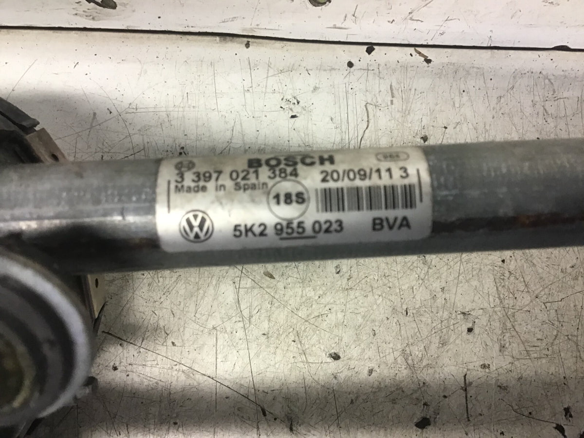 VOLKSWAGEN GOLF MK6 WIPER MOTOR LINKAGE 5K2955023 2009 20123