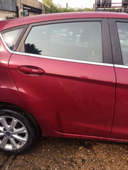 FORD FIESTA MK7 DRIVER'S SIDE O/S REAR DOOR M9 HOT MAGENTA 2008 20171