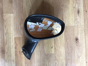 FIAT PUNTO DRIVER'S SIDE O/S DOOR MIRROR GREY 2009 20162
