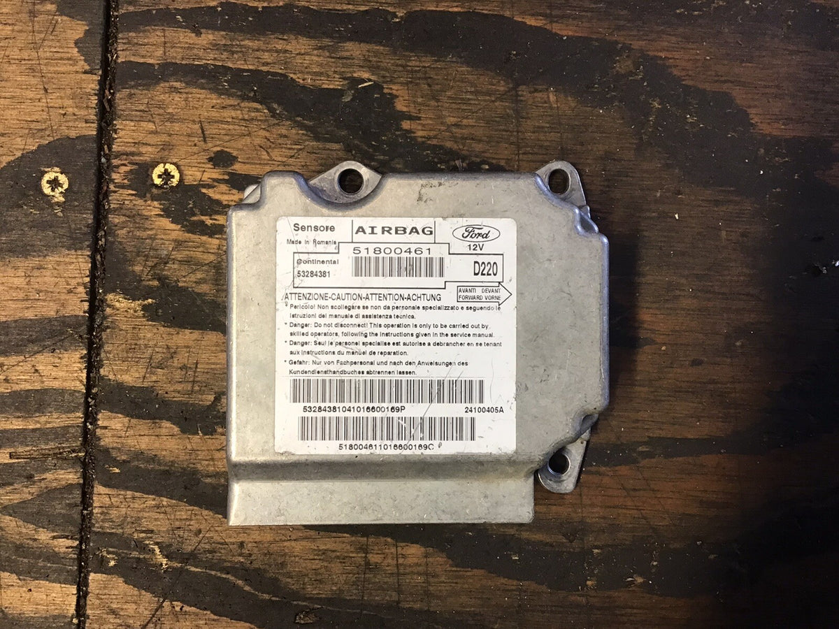 FORD KA AIRBAG ECU 51800461 2009 20161