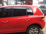 VOLKSWAGEN GOLF MK6 PASSENGER'S SIDE N/S REAR DOOR TORNADO RED CODE LY3D 09 20121
