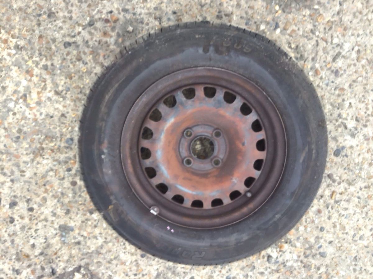 VAUXHALL CORSA D SPARE WHEEL 14'' STEEL RIM TYRE 185X70X14 2006 20148