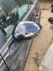 FIAT 500 PASSENGERS SIDE N/S DOOR MIRROR BLACK NERO CARBONE 876 2009 20161
