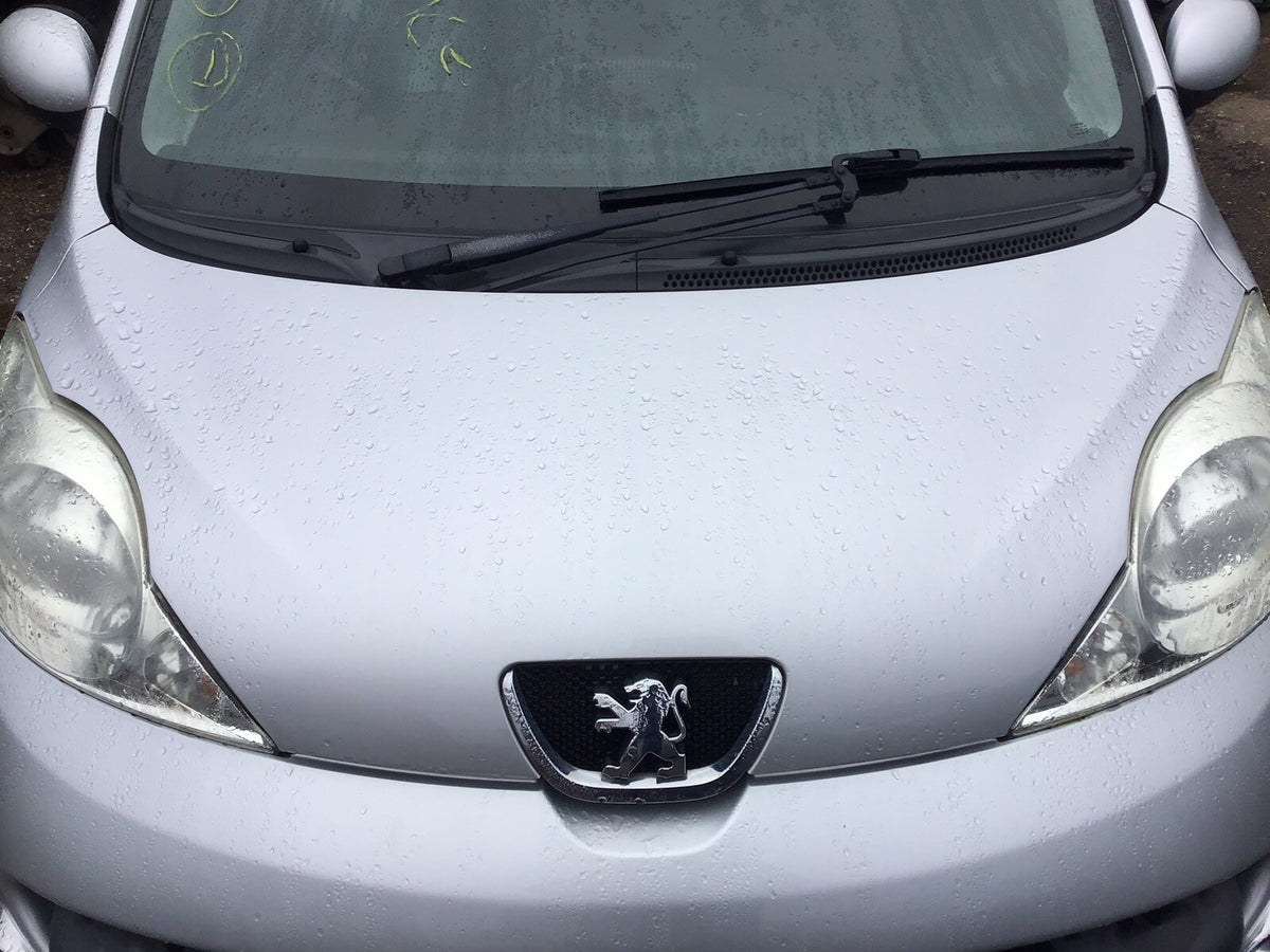 PEUGEOT 107 BONNET SILVER GRIS GALLIUM METALLIC KTB 2005-20113