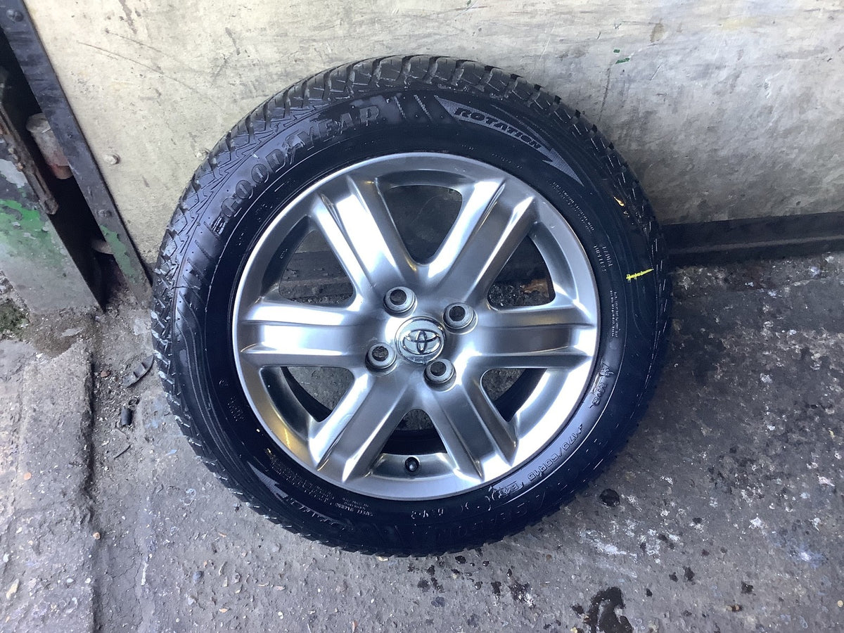 TOYOTA IQ ALLOY WHEEL 15'' TYRE 175X65X15  2008 20160
