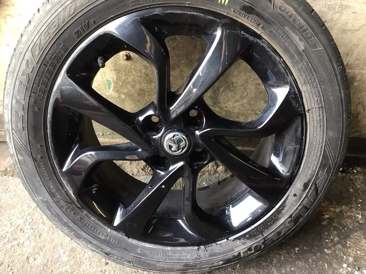 VAUXHALL CORSA D ALLOY WHEEL 16''  WITH TYRE 195X55X16 2006 20144