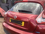 NISSAN JUKE TAILGATE MAGNETIC RED PAINT CODE NAJ 2014 20188