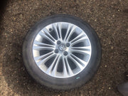 VAUXHALL CORSA ALLOY WHEEL 16'' 13298019 AND TYRE 195X55X16 2006 20140