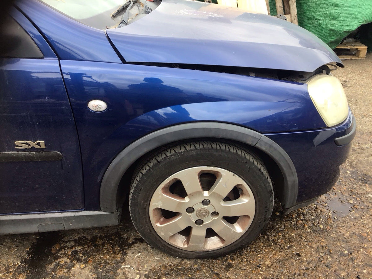 VAUXHALL CORSA C DRIVER'S SIDE O/S WING PANEL ULTRA BLUE Z21B  2001 20060
