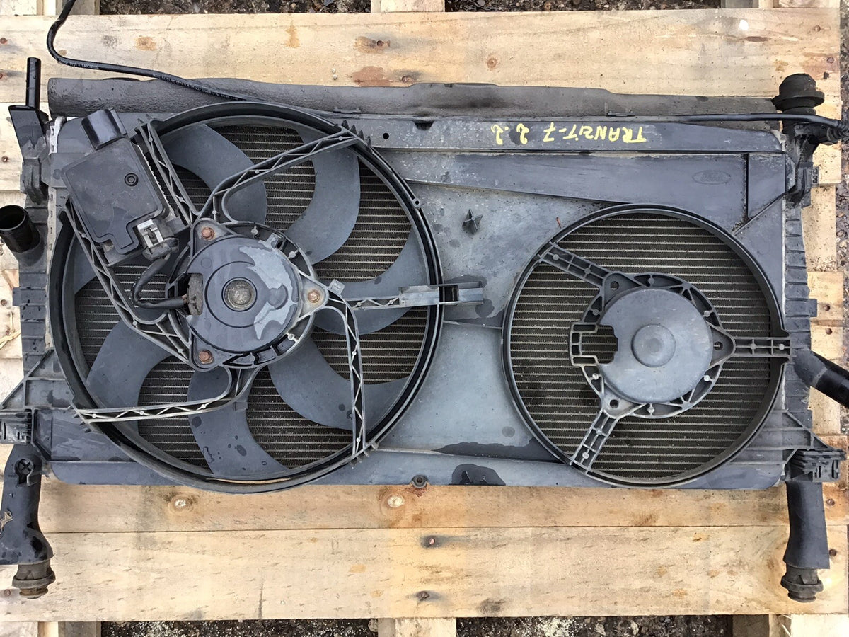 FORD TRANSIT MK7 2.2 TDCI DIESEL RADIATOR FAN COWLING AIR CON MODEL 2006 20110
