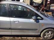 HONDA JAZZ MK2 DRIVER'S SIDE FRONT DOOR SATIN SILVER METALLIC NH623M 2002 20082