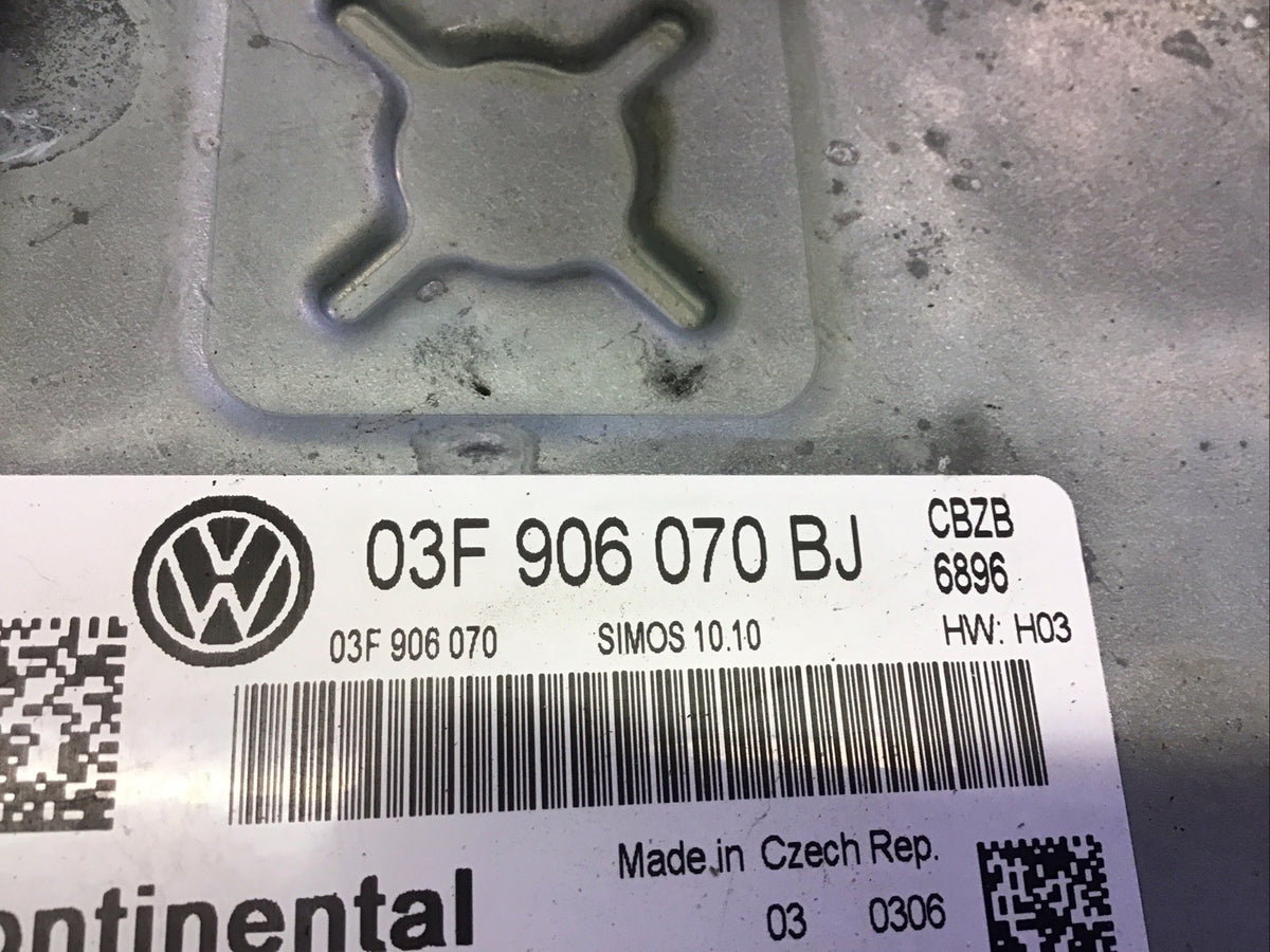 VOLKSWAGEN GOLF MK6 1.2 TSI ECU 03F906070BJ 2009 20123