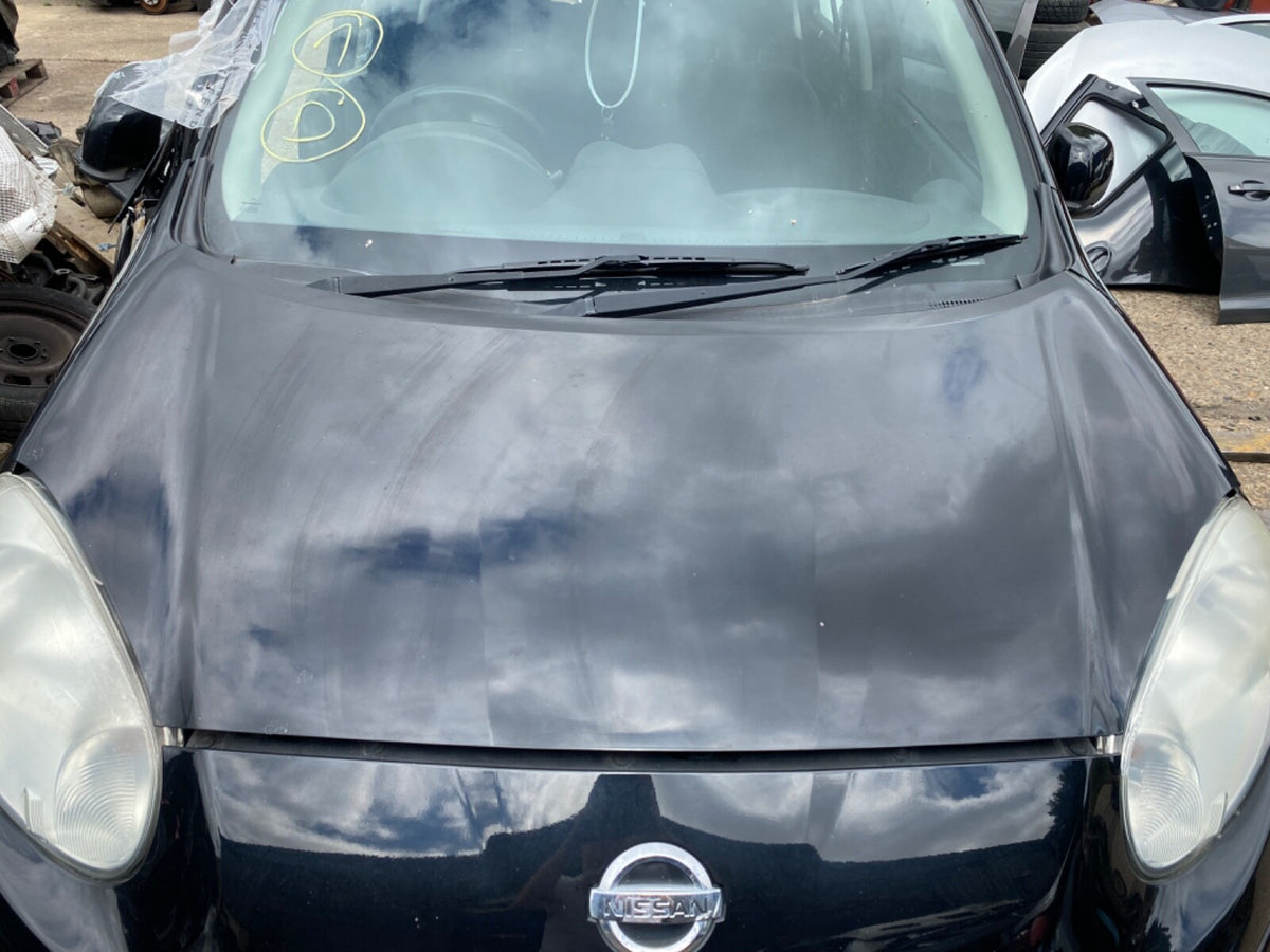 NISSAN MICRA K13  BONNET BLACK  PAINT CODE KH3 2010-20174