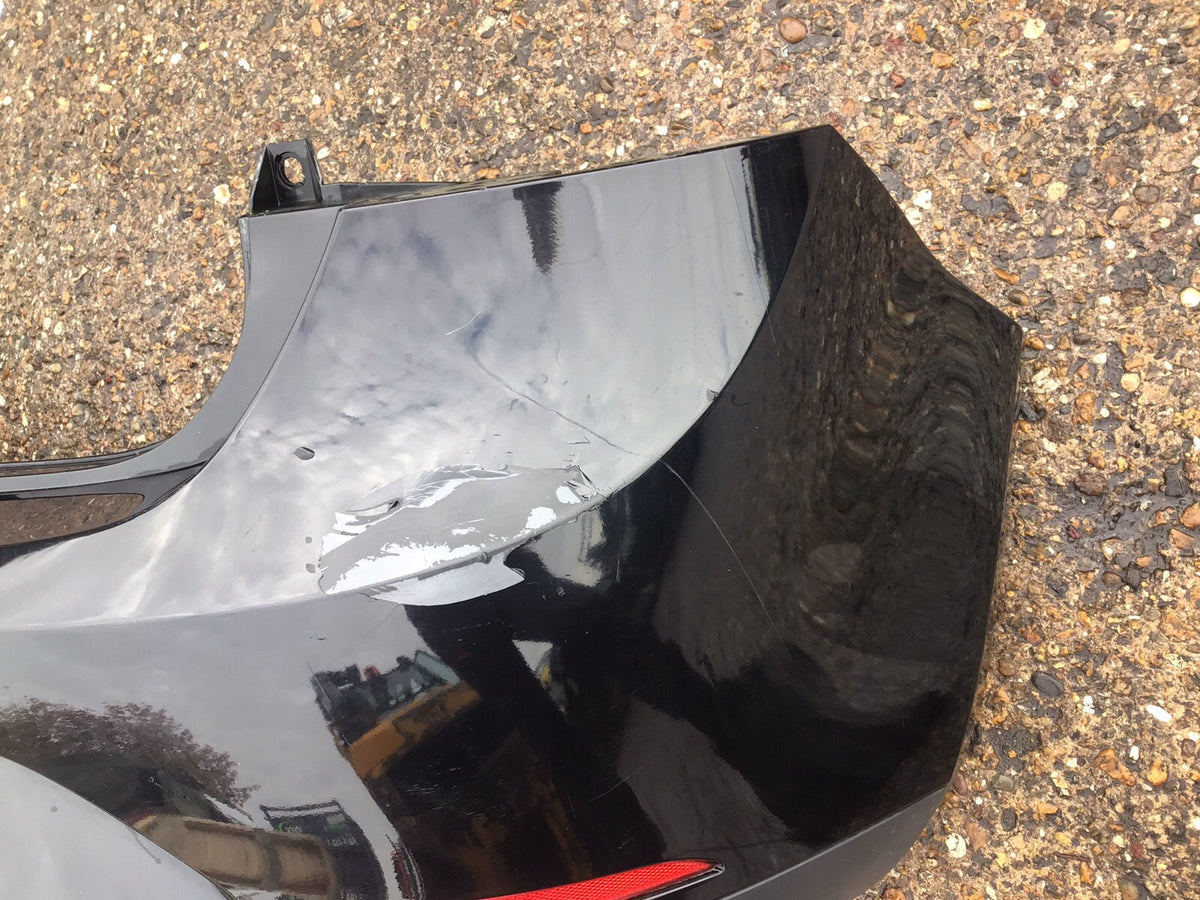 SEAT IBIZA FR REAR BUMPER 5 DOOR 6J4807421 BLACK LZ9Y 2011 201511
